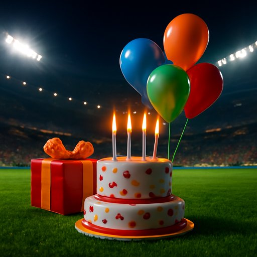 game 555 Birthday Offer Banner